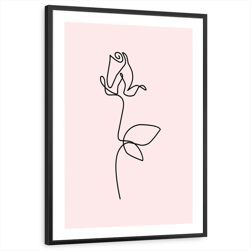framed-print-black-white-border