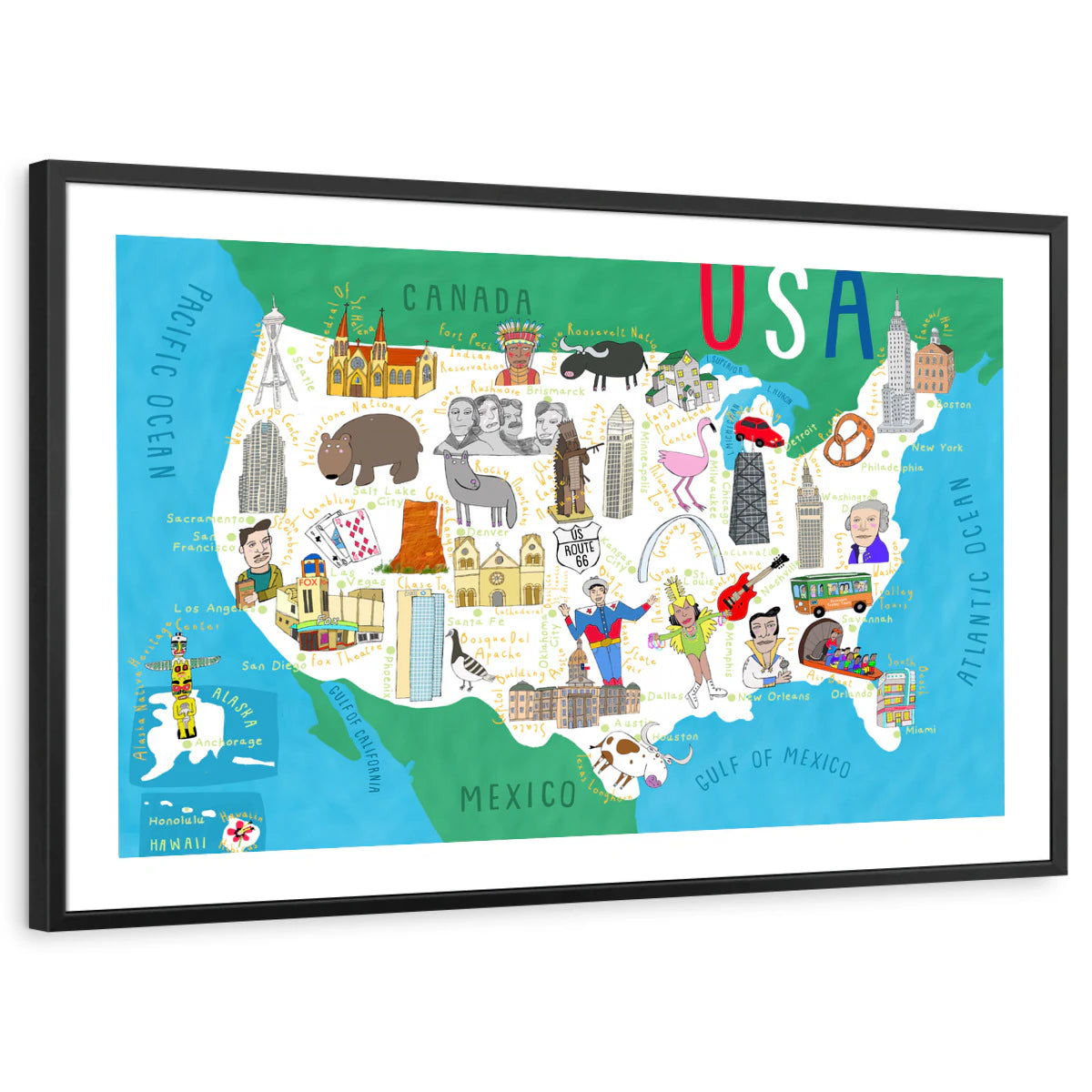 framed-print-black-white-border