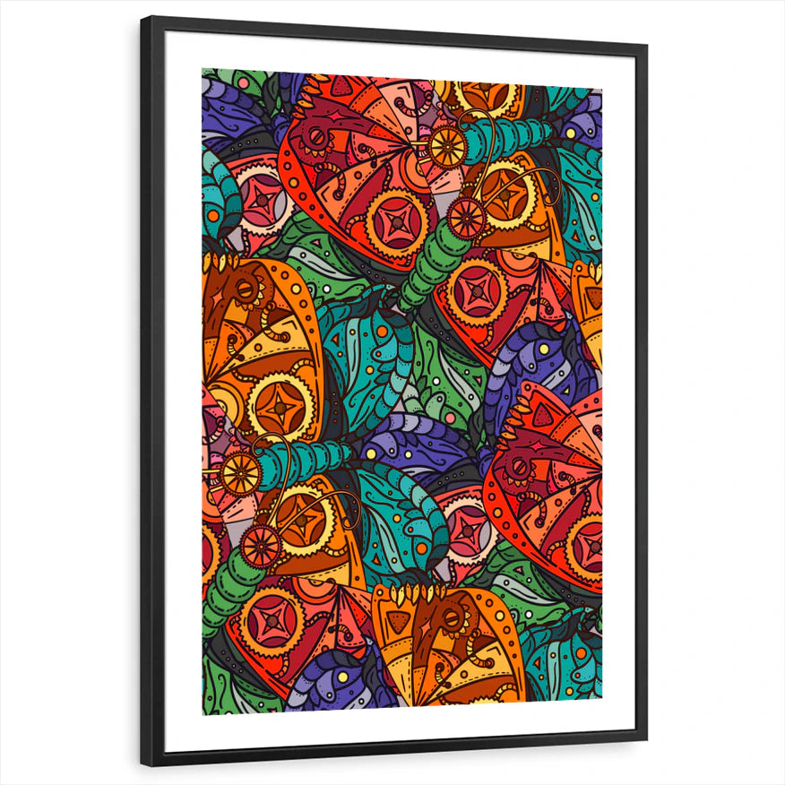 framed-print-black-white-border