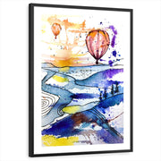 framed-print-black-white-border