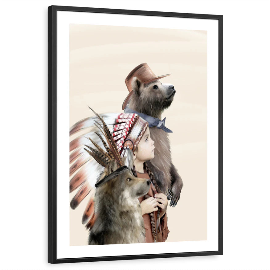 framed-print-black-white-border