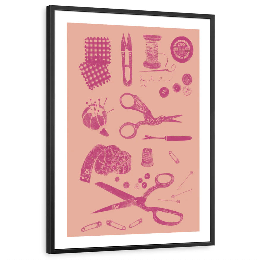 framed-print-black-white-border
