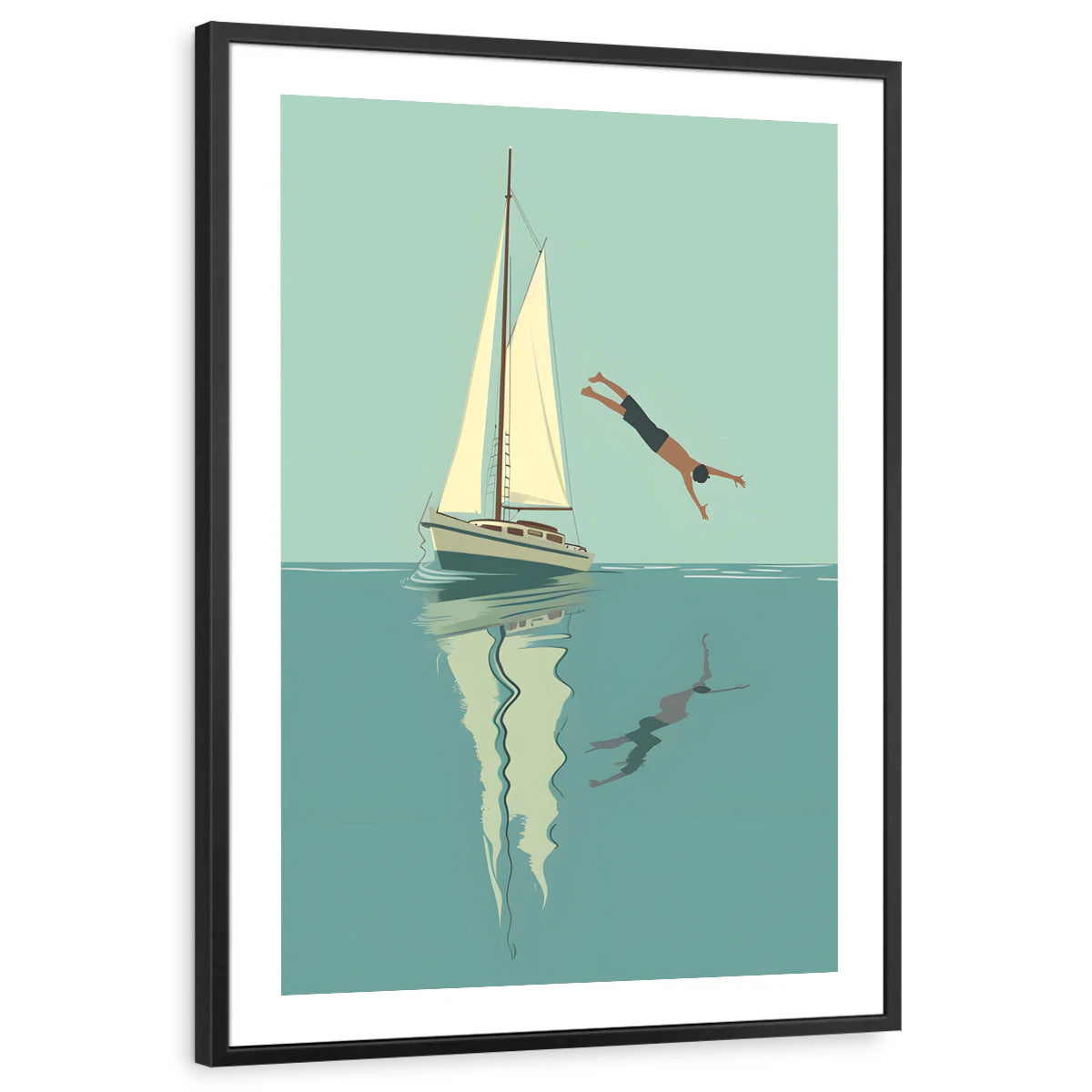 framed-print-black-white-border