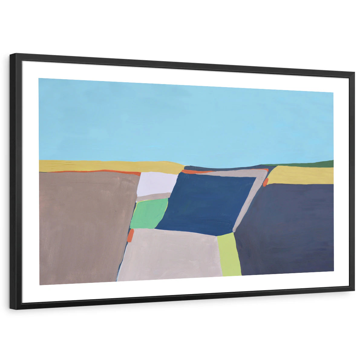 framed-print-black-white-border