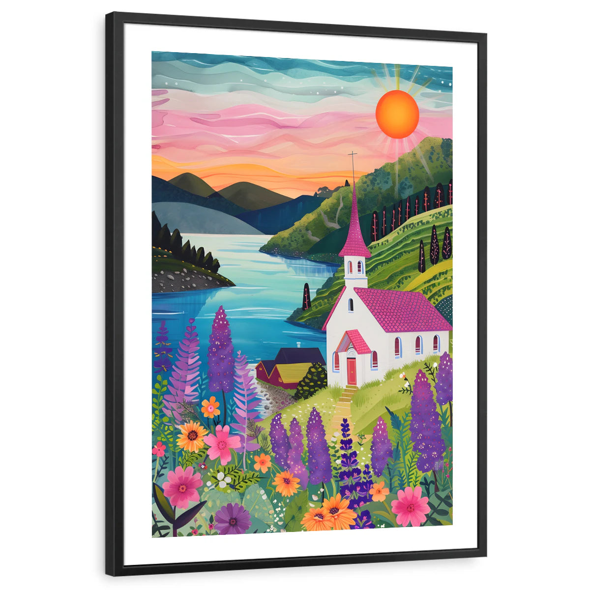 framed-print-black-white-border