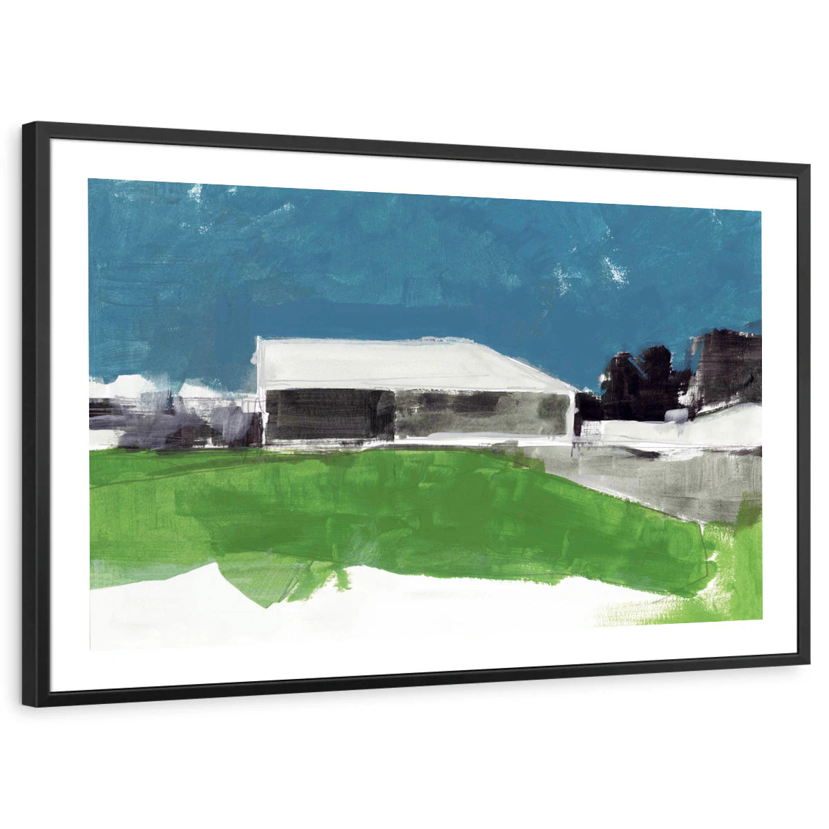 framed-print-black-white-border