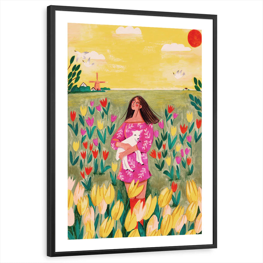 framed-print-black-white-border
