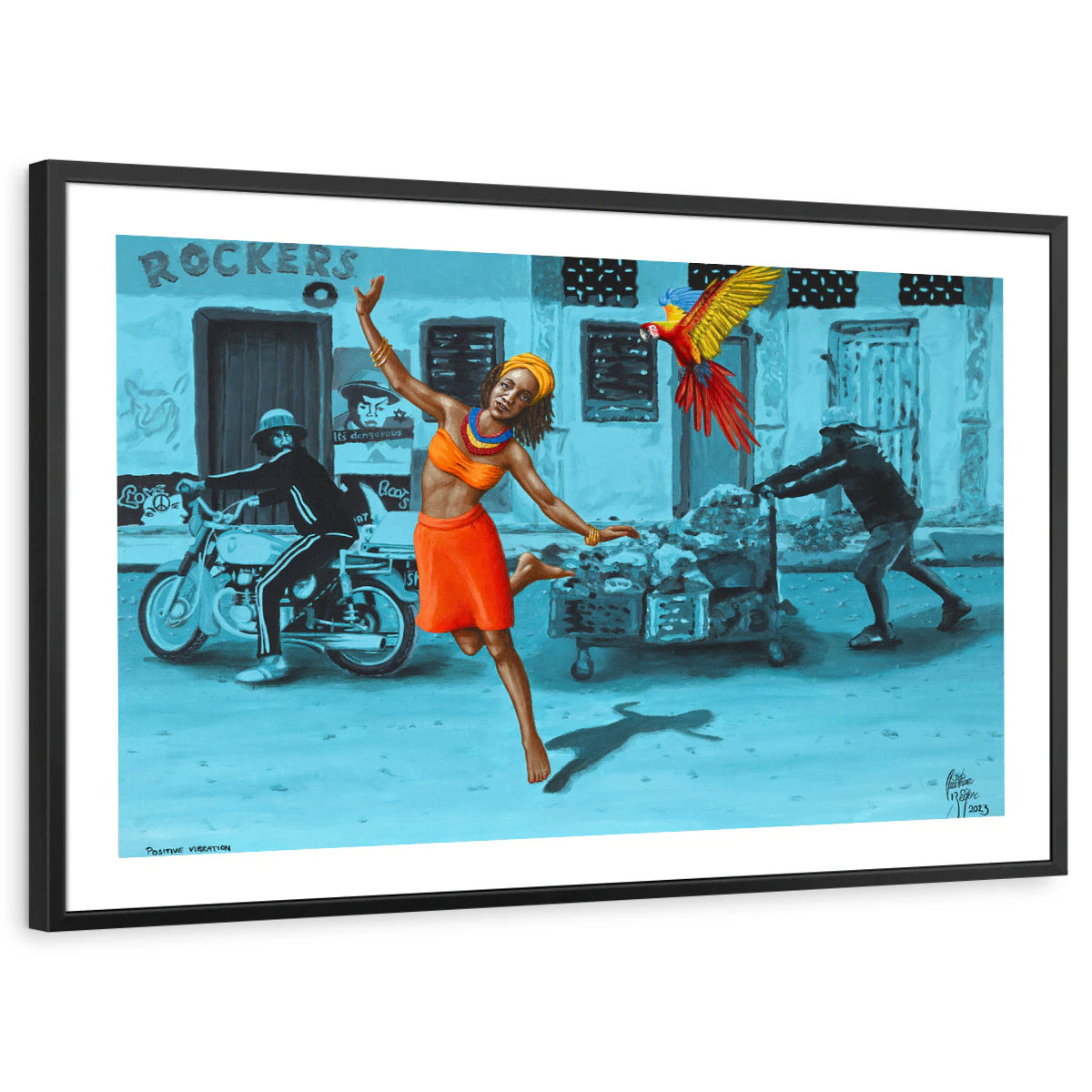 framed-print-black-white-border