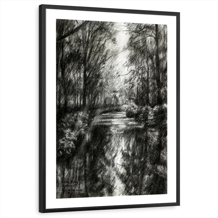 framed-print-black-white-border