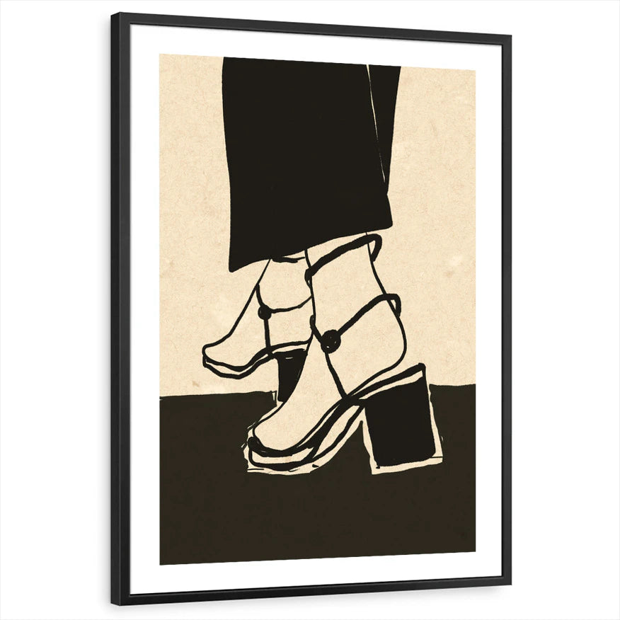 framed-print-black-white-border