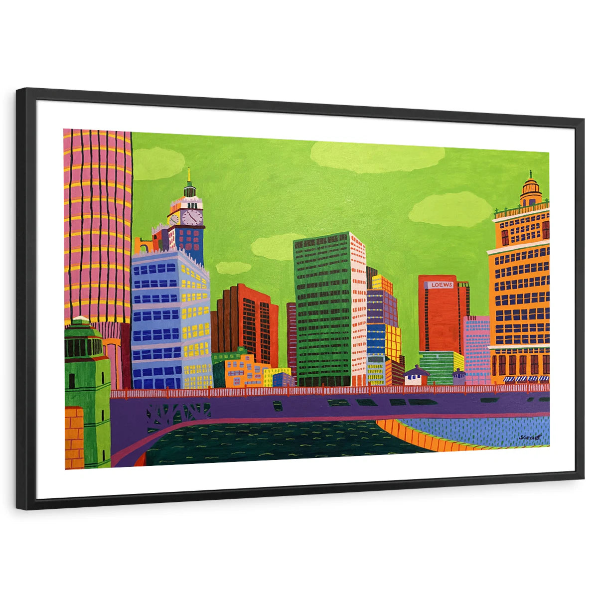 framed-print-black-white-border