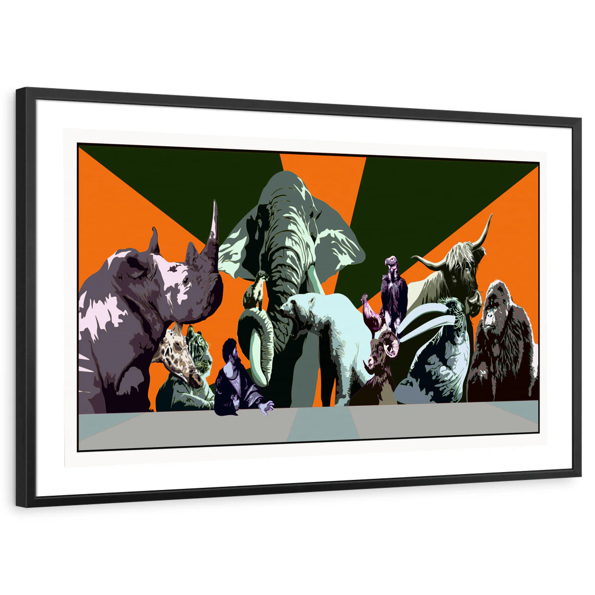 framed-print-black-white-border