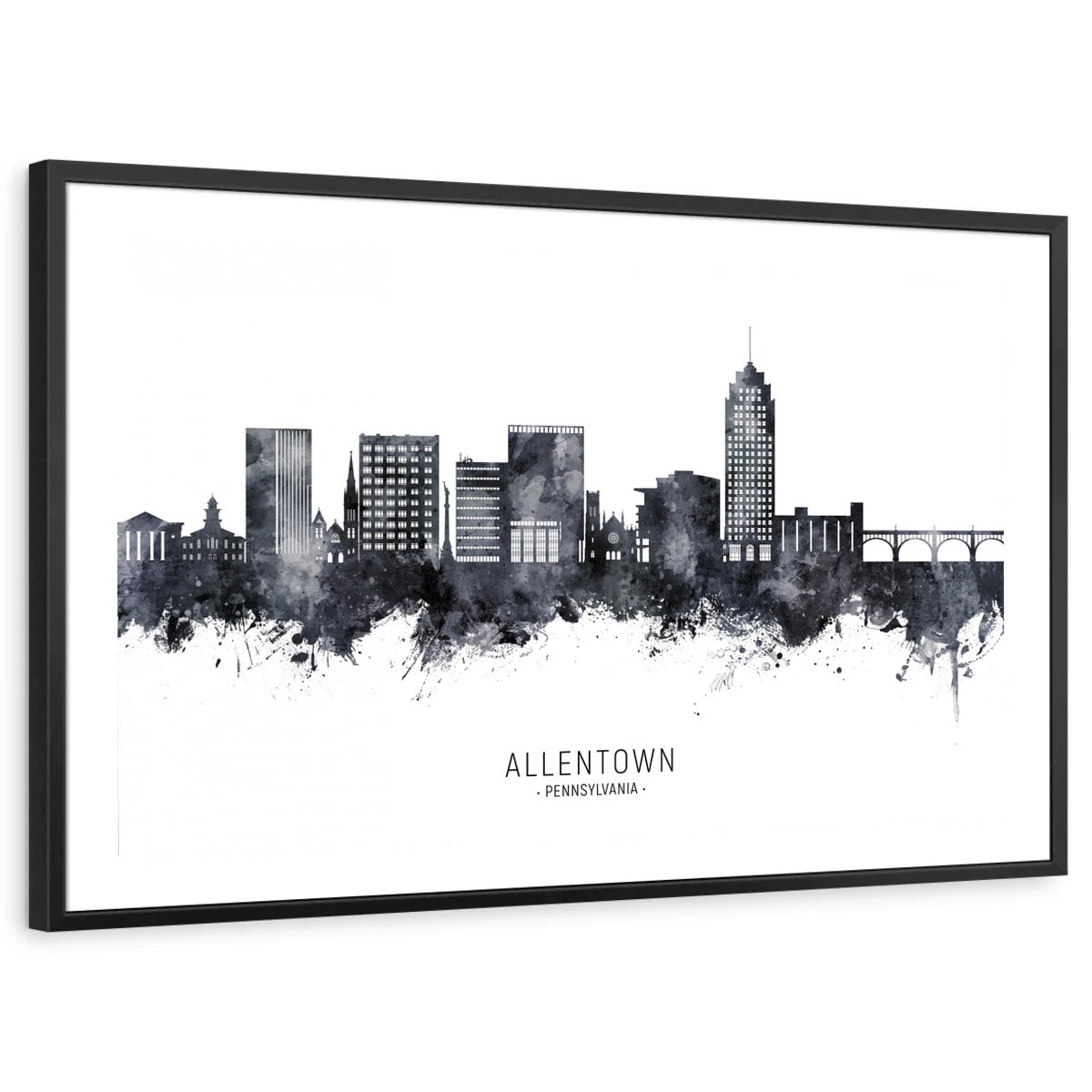 framed-print-black-white-border