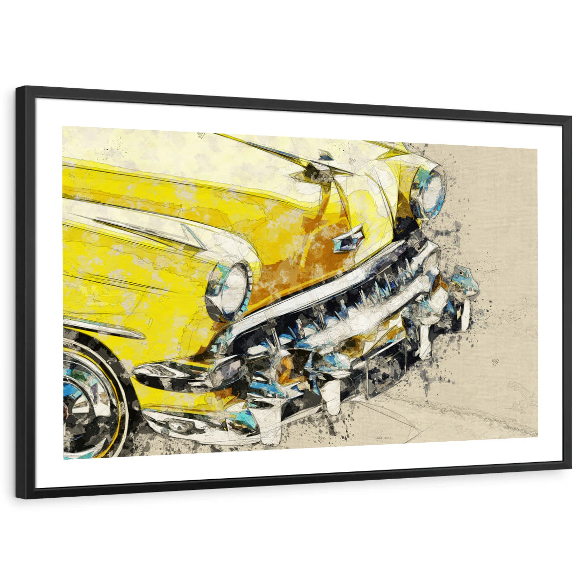 framed-print-black-white-border