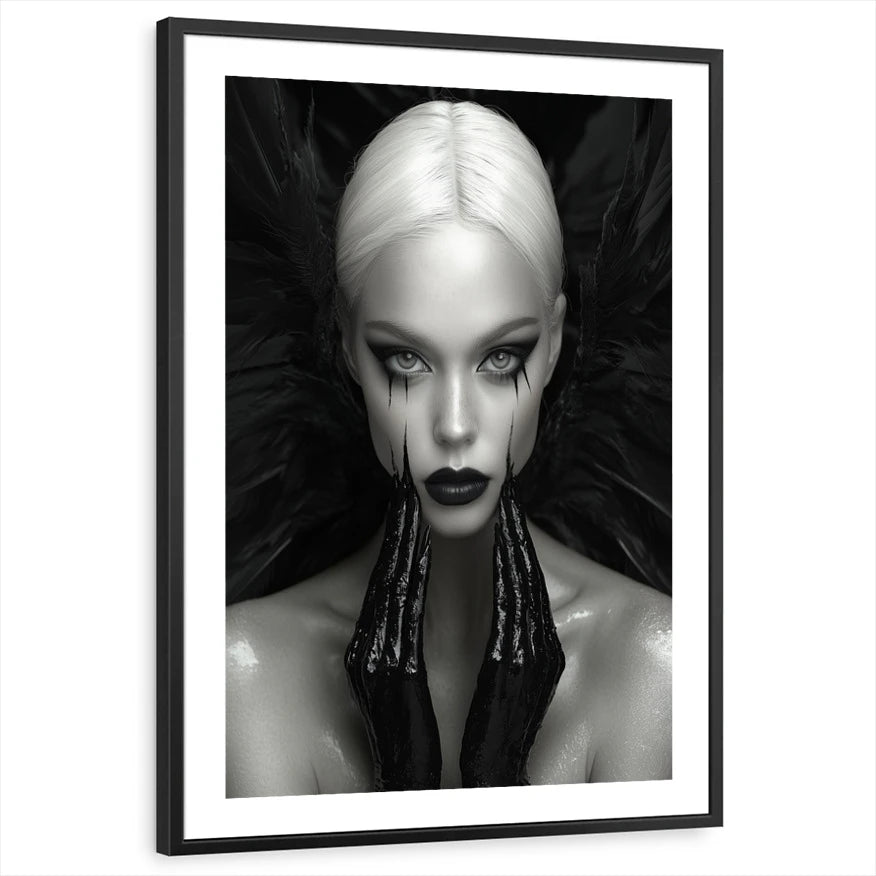 framed-print-black-white-border