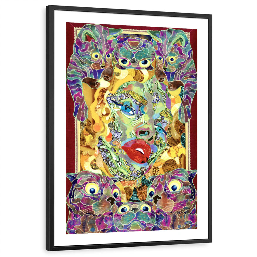 framed-print-black-white-border