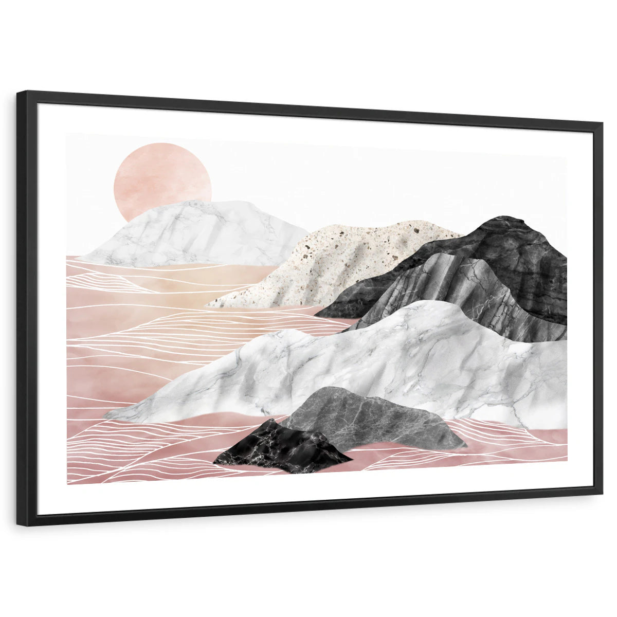 framed-print-black-white-border