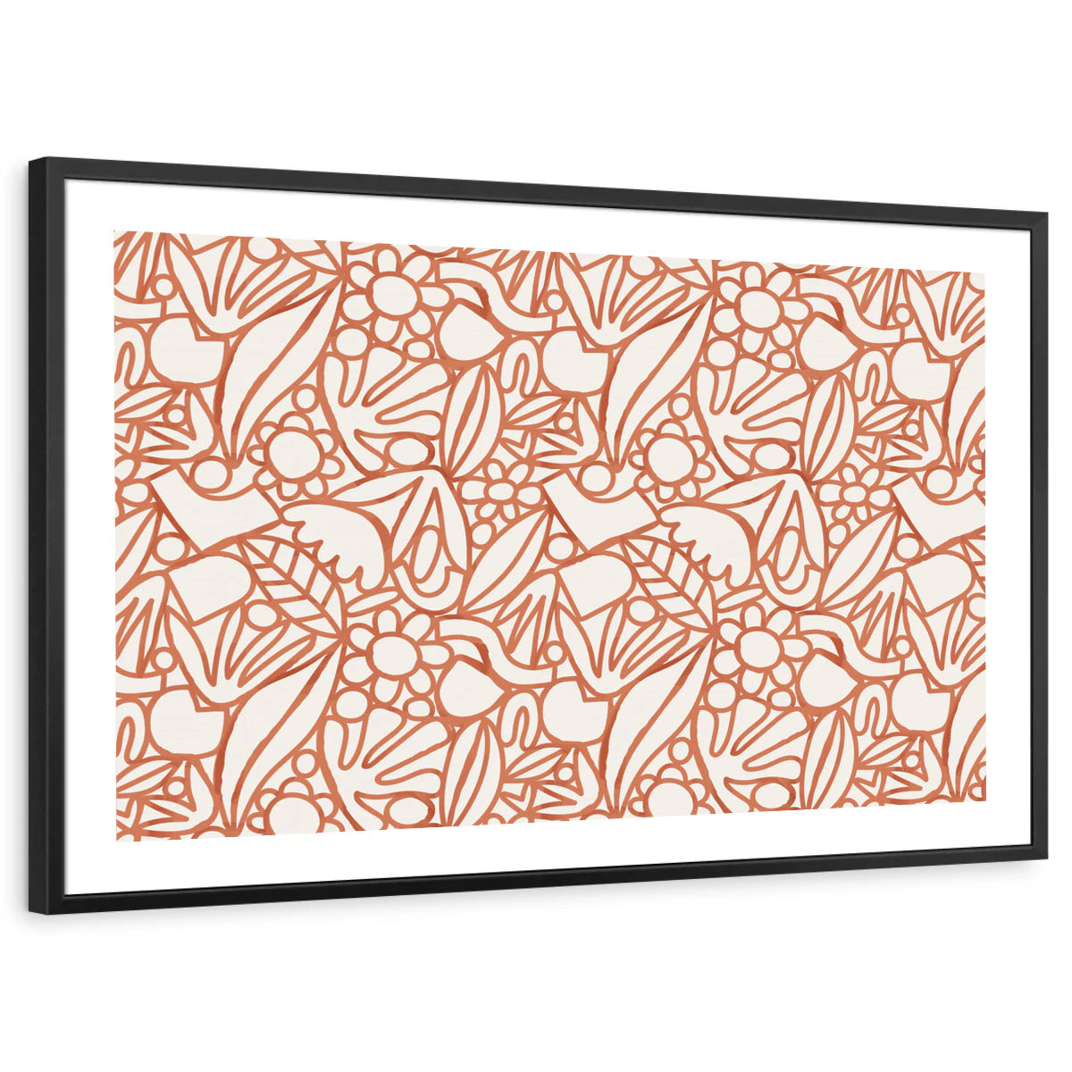 framed-print-black-white-border