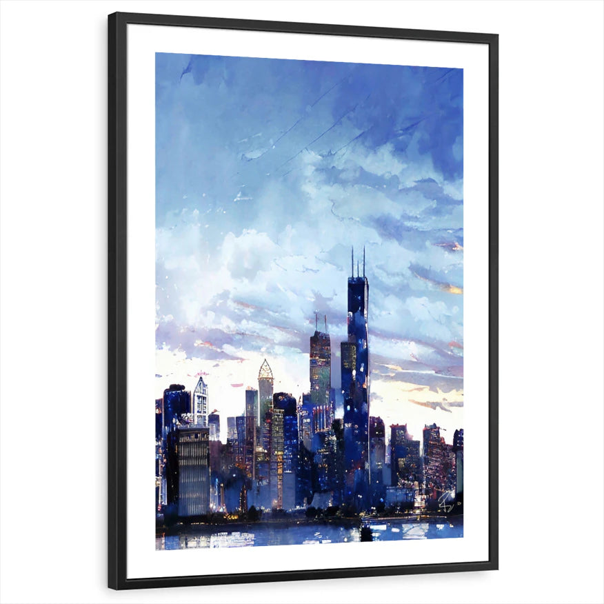 framed-print-black-white-border