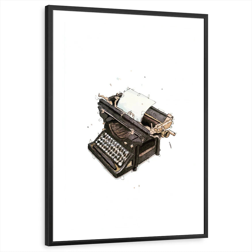 framed-print-black-white-border