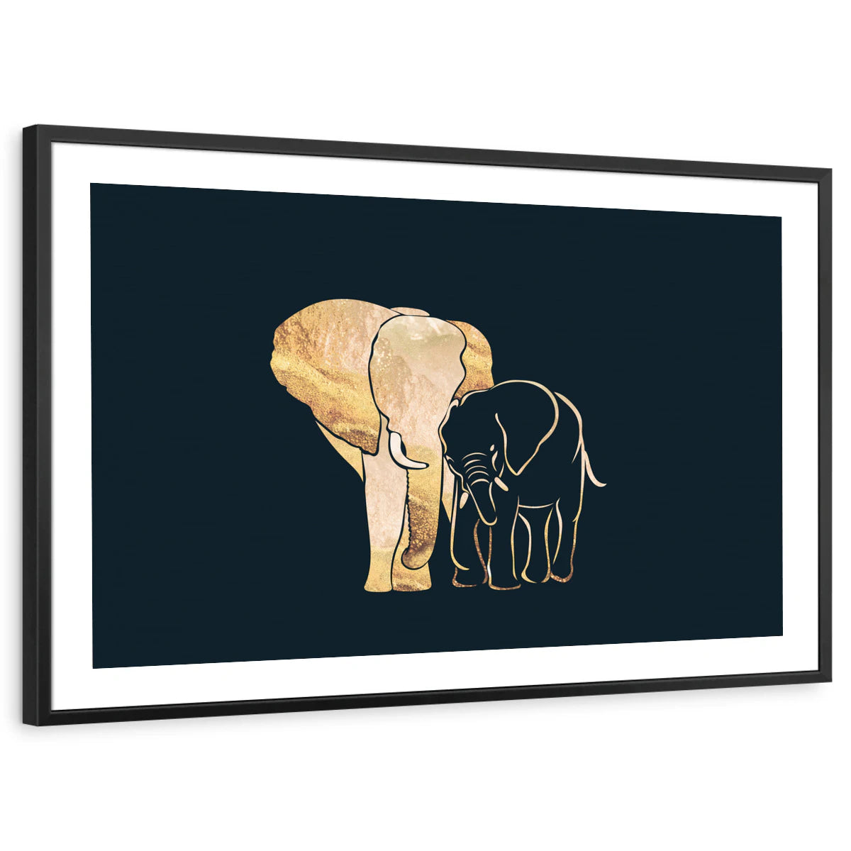 framed-print-black-white-border