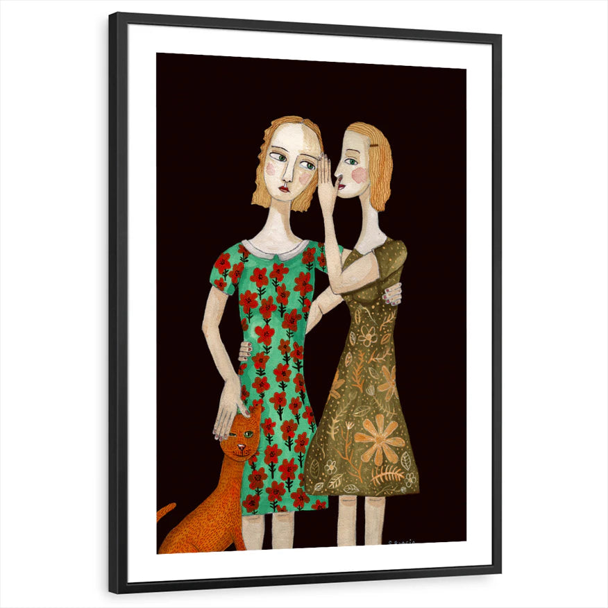 framed-print-black-white-border