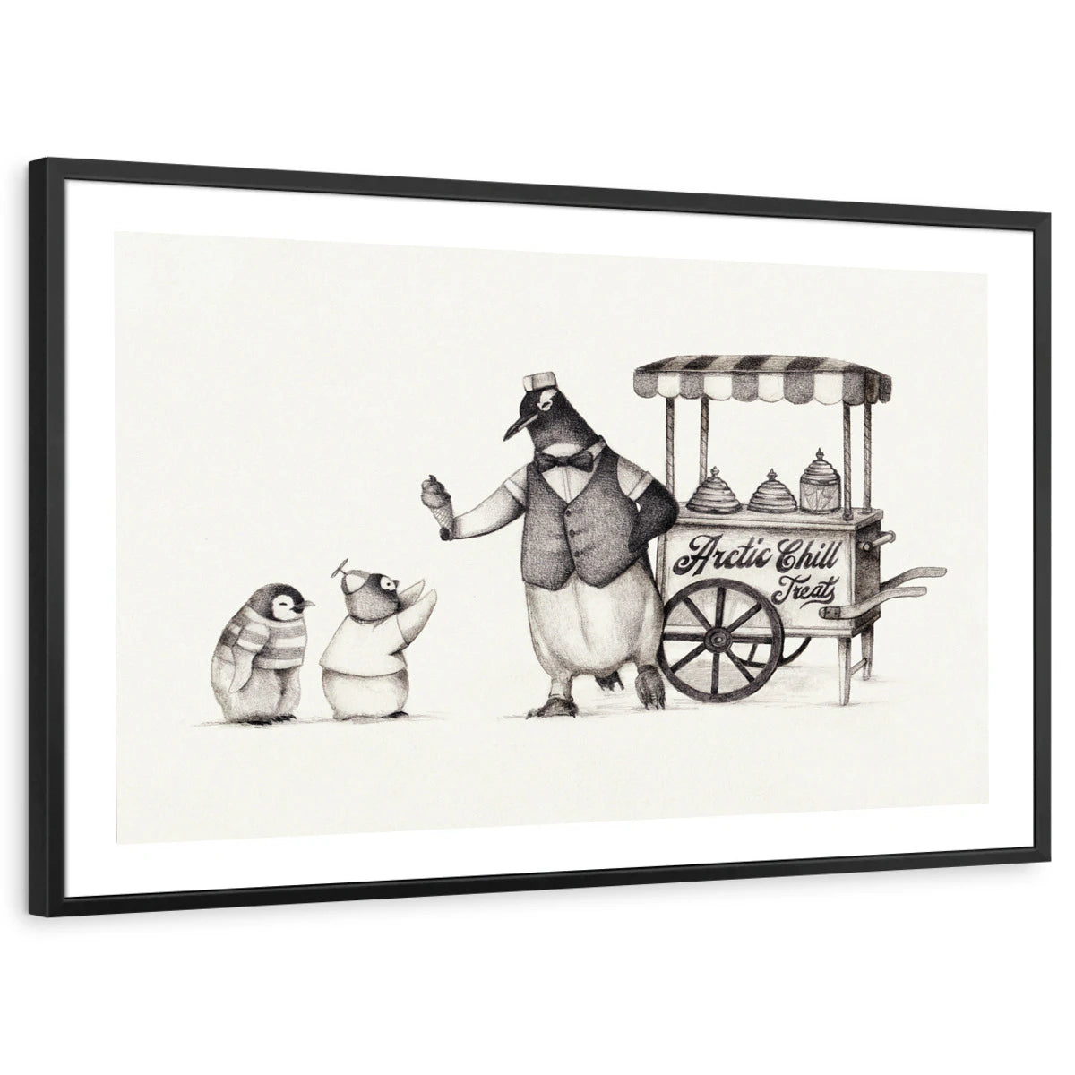 framed-print-black-white-border