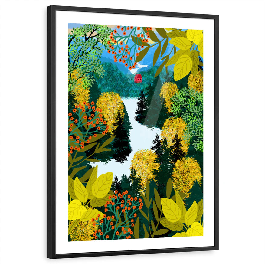 framed-print-black-white-border