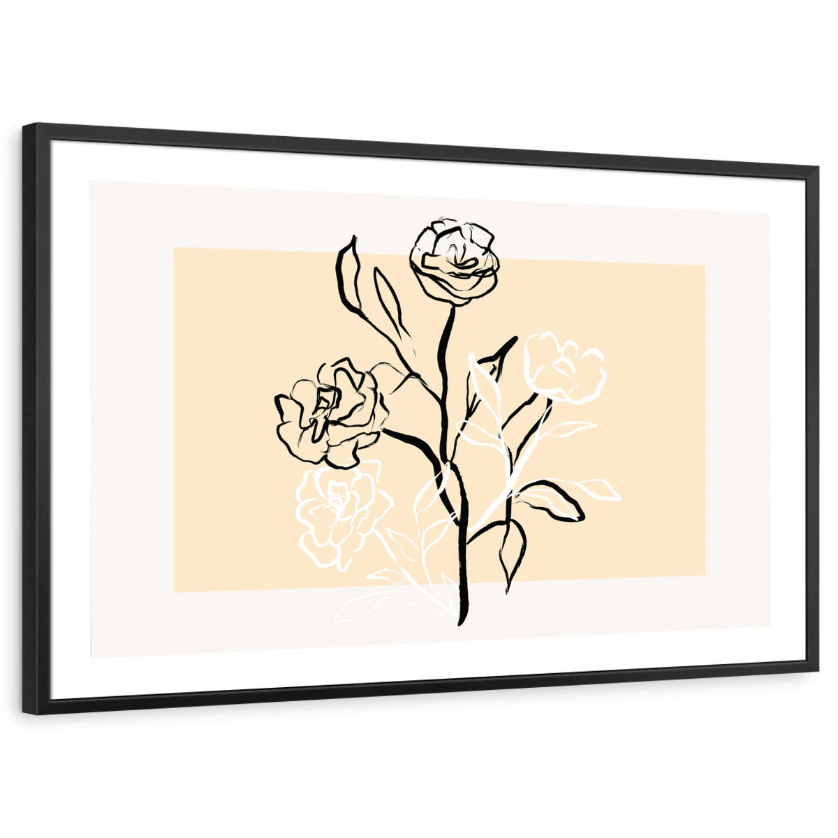 framed-print-black-white-border