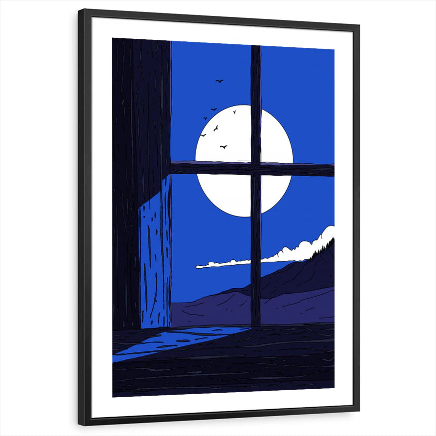framed-print-black-white-border