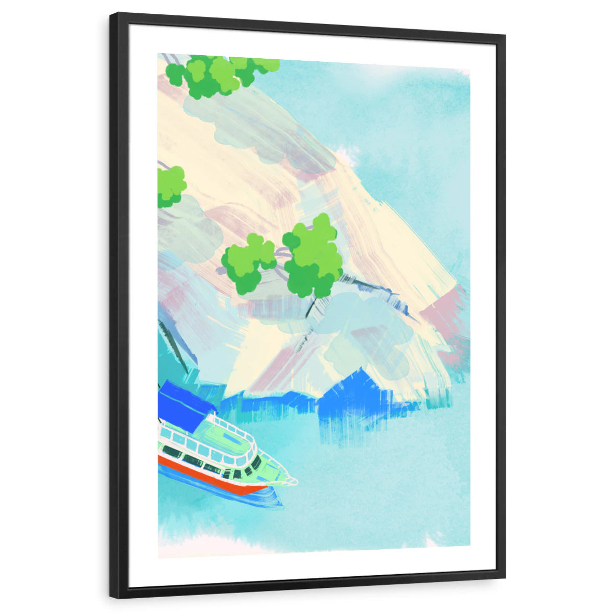 framed-print-black-white-border