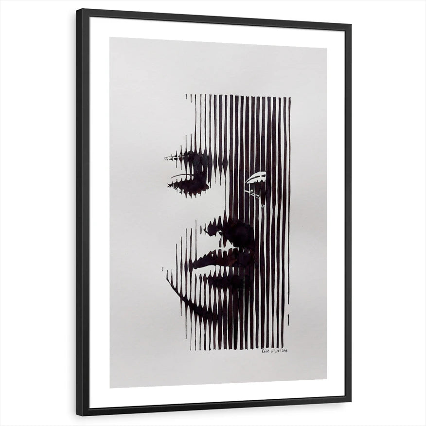 framed-print-black-white-border