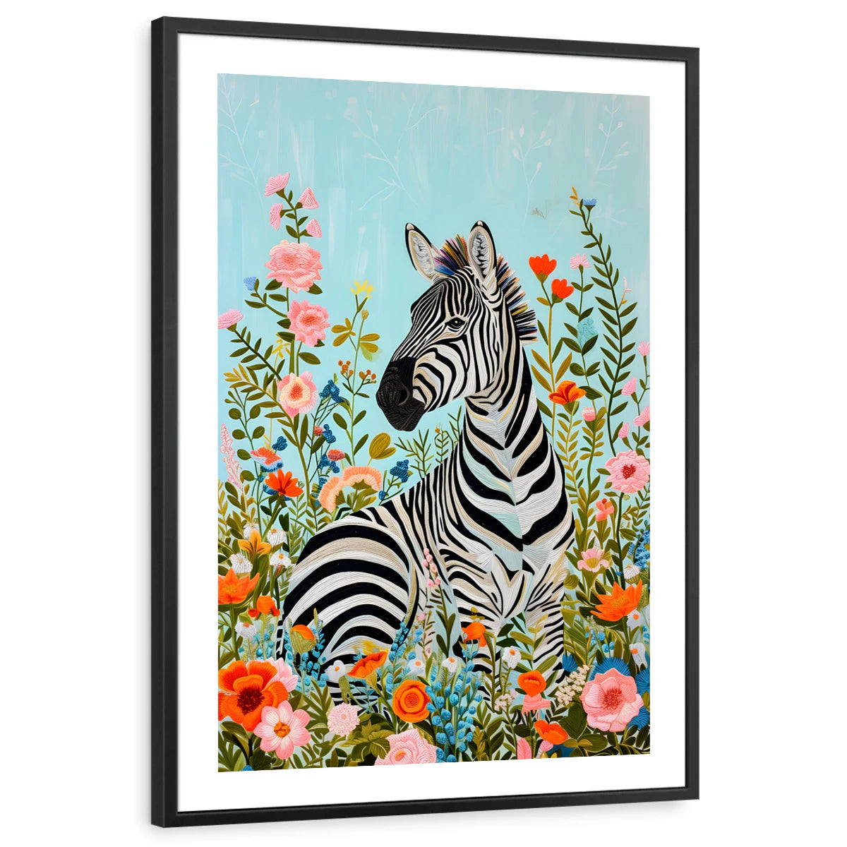 framed-print-black-white-border