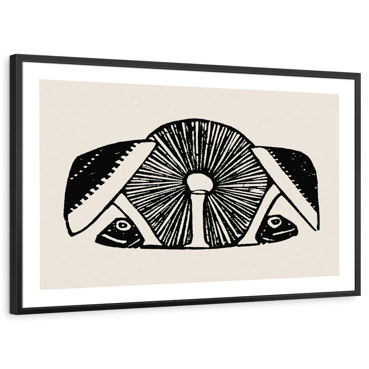 framed-print-black-white-border