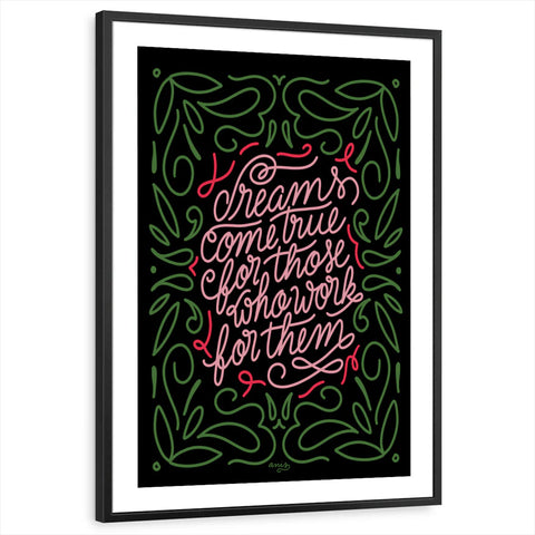 Typography Art canvas art
