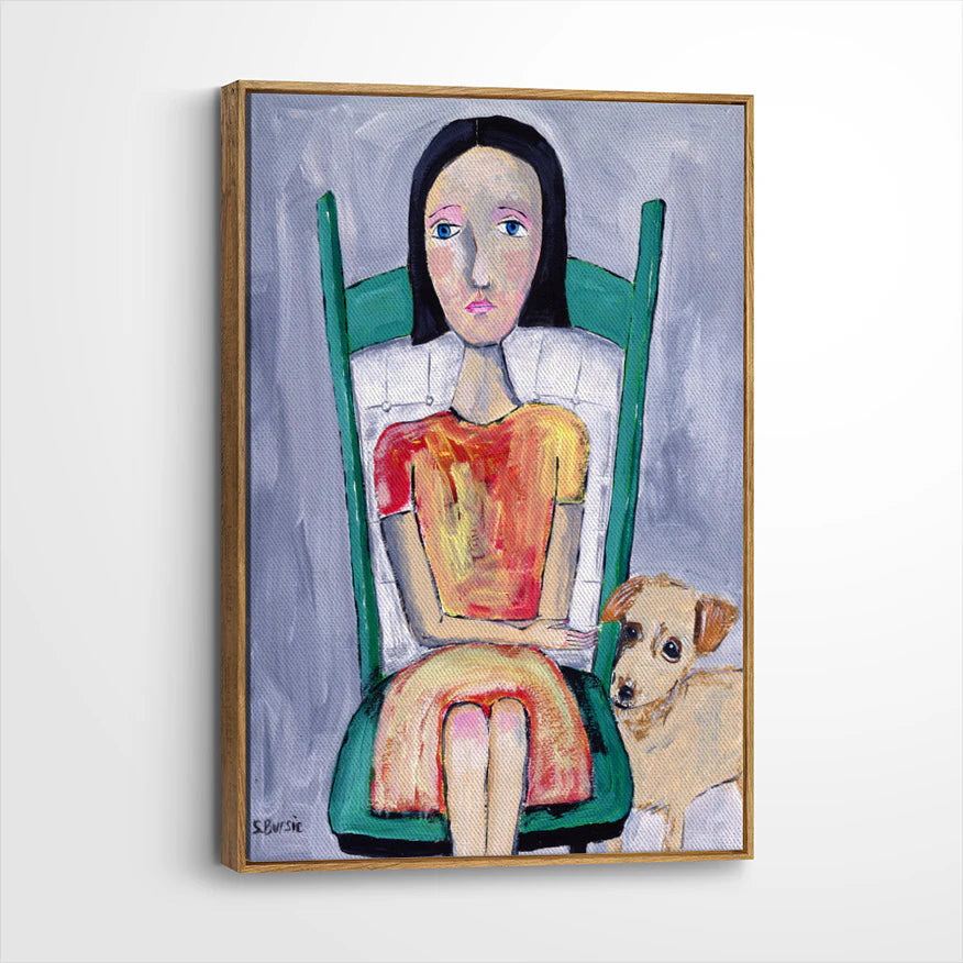 framed-canvas-brown-walnut