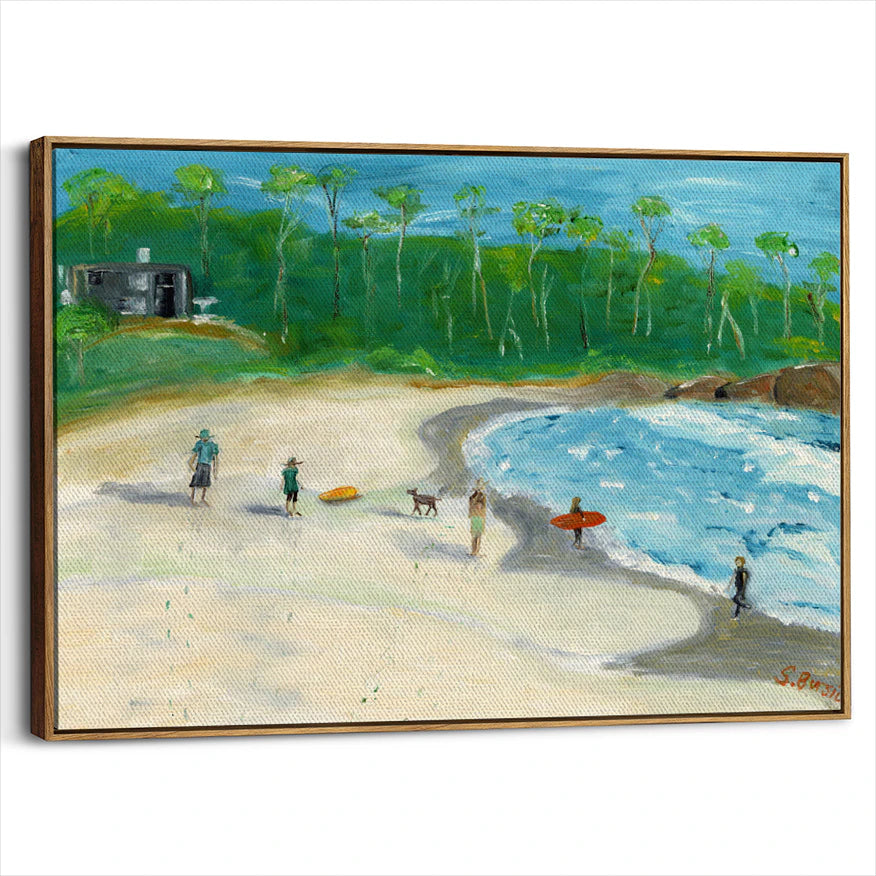 framed-canvas-brown-walnut