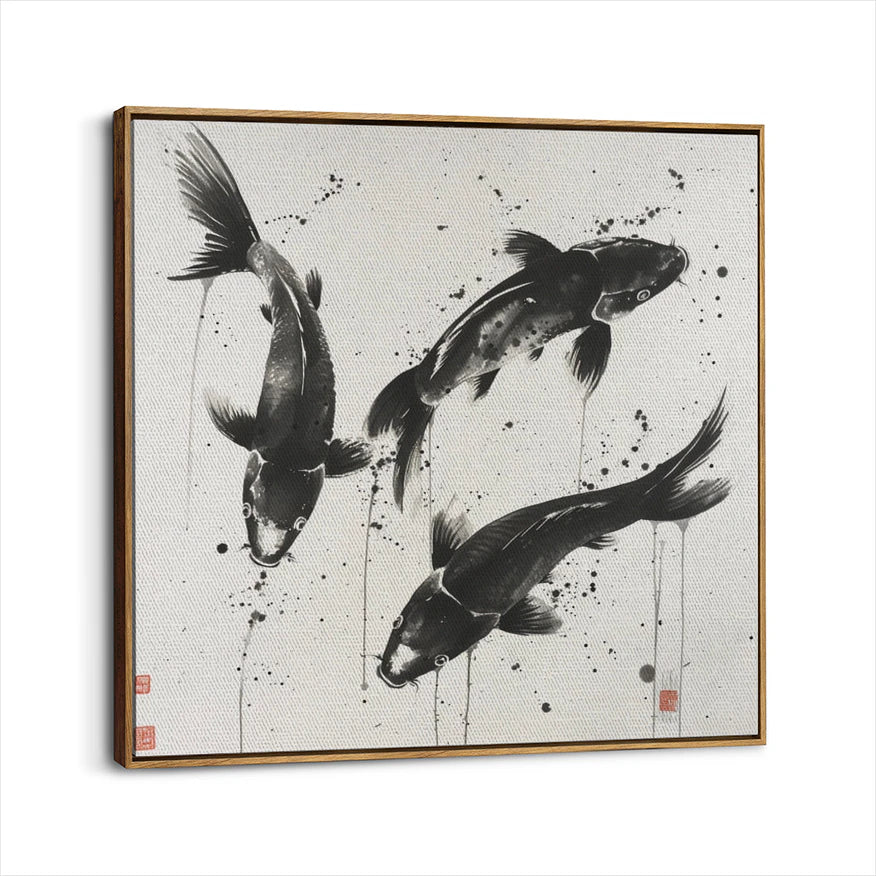 framed-canvas-brown-walnut