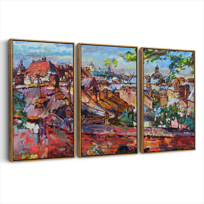 3-framed-canvas-brown-walnut