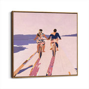 framed-canvas-brown-walnut