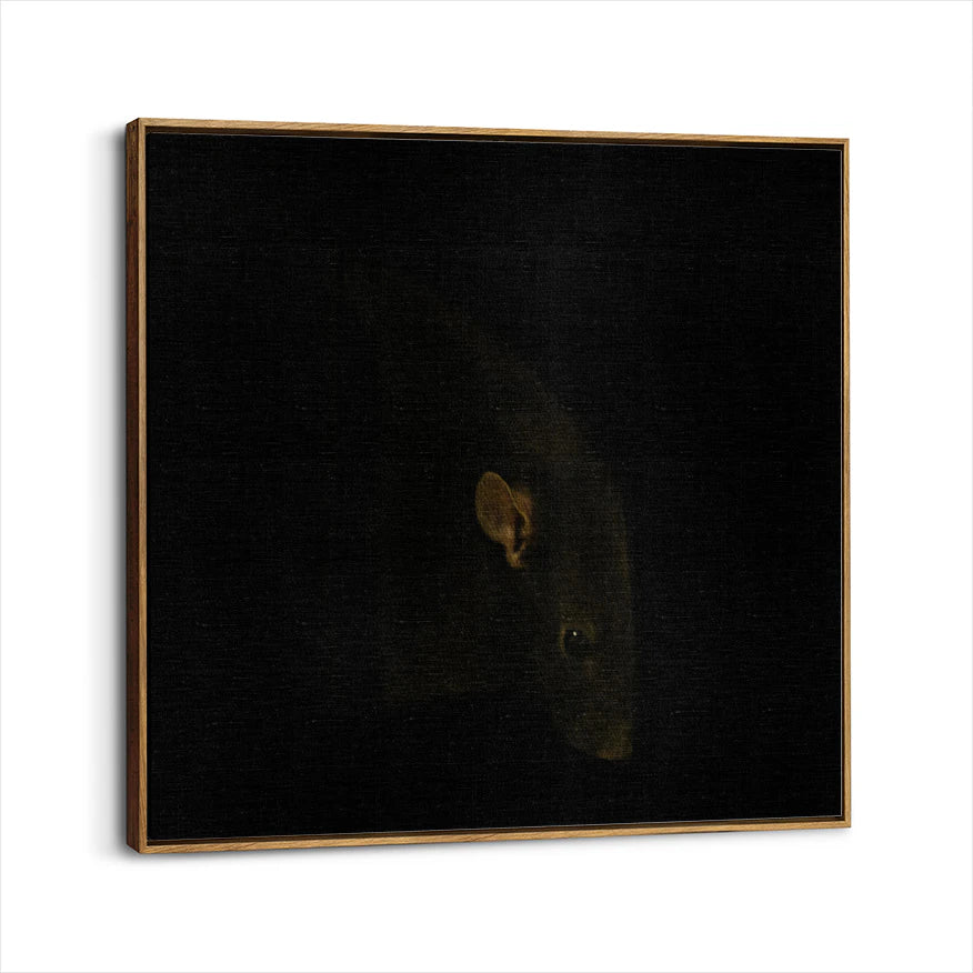 framed-canvas-brown-walnut