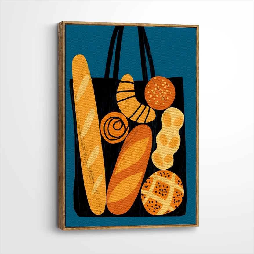framed-canvas-brown-walnut
