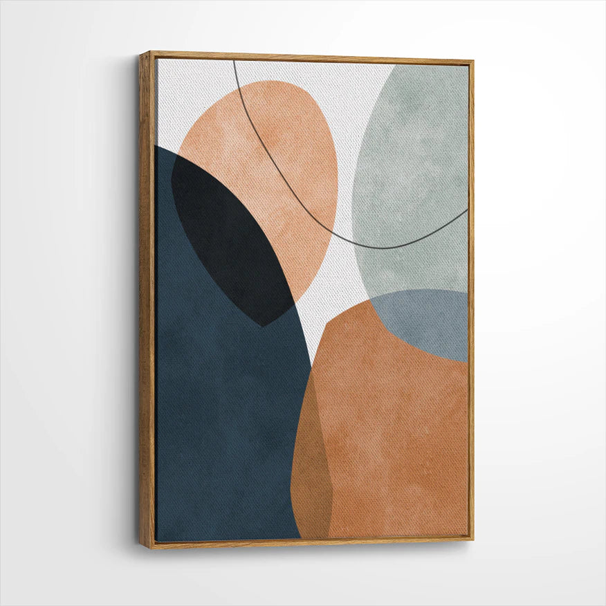 framed-canvas-brown-walnut