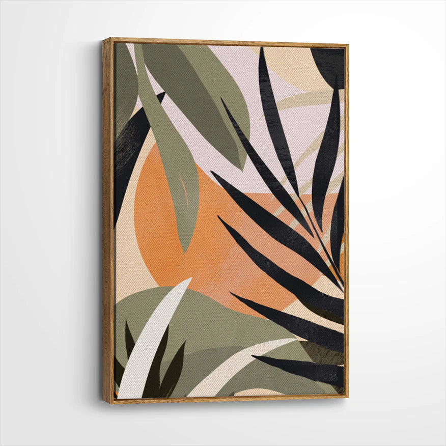 framed-canvas-brown-walnut