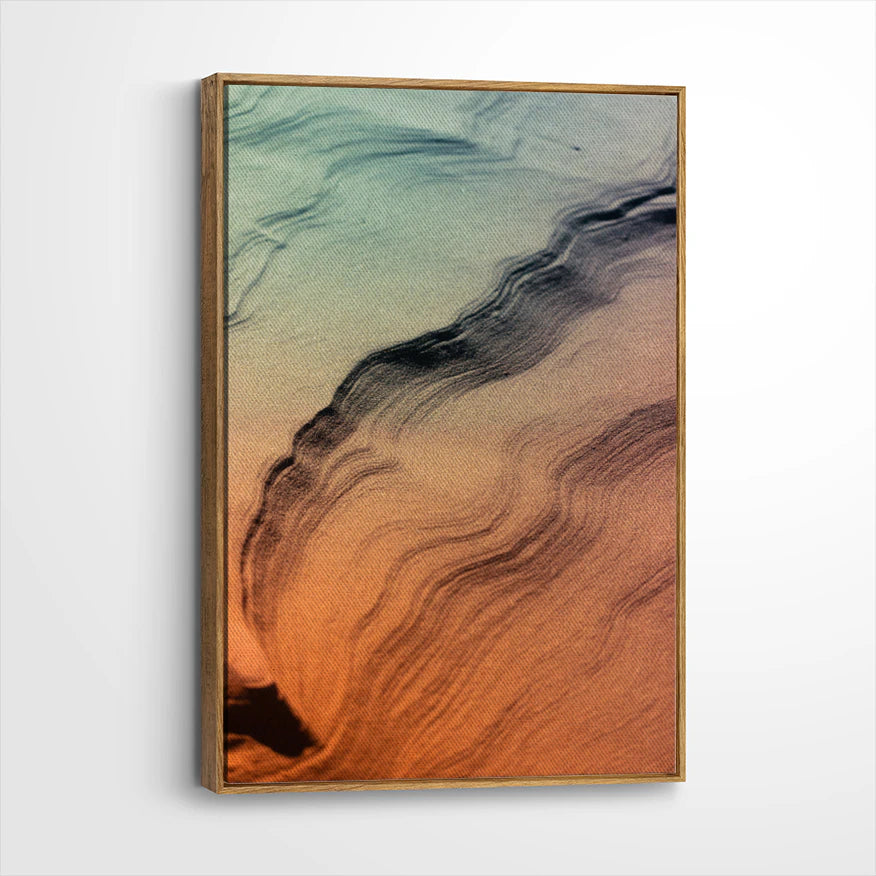 framed-canvas-brown-walnut
