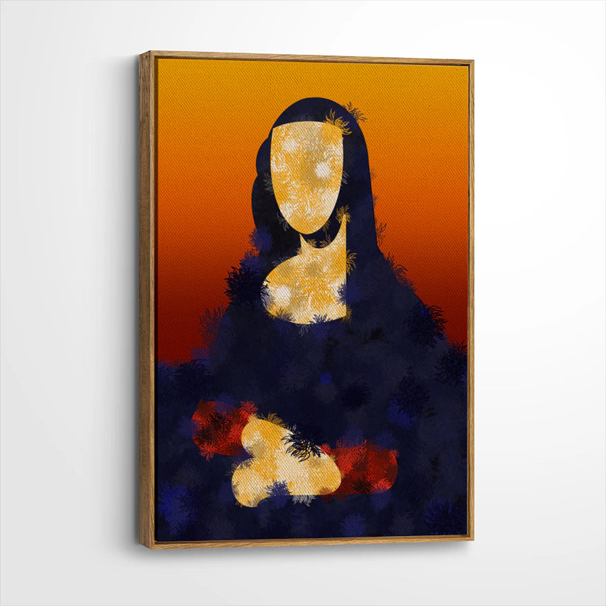 framed-canvas-brown-walnut