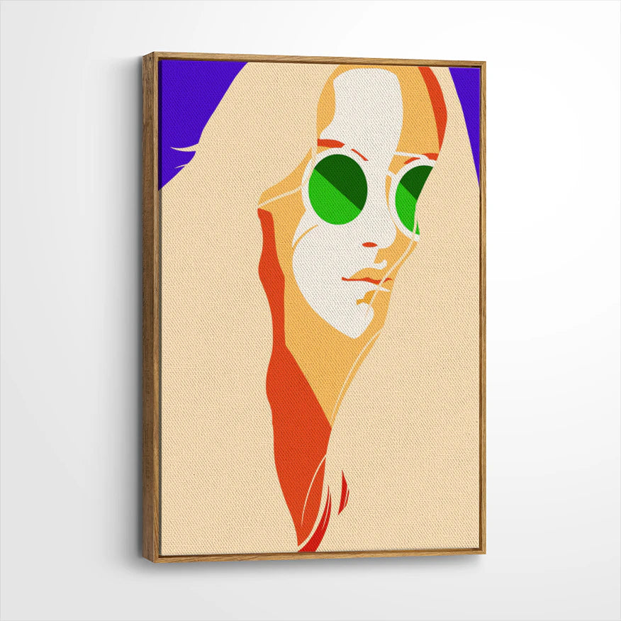framed-canvas-brown-walnut