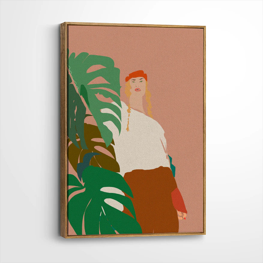 framed-canvas-brown-walnut