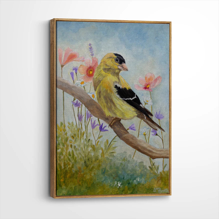 framed-canvas-brown-walnut