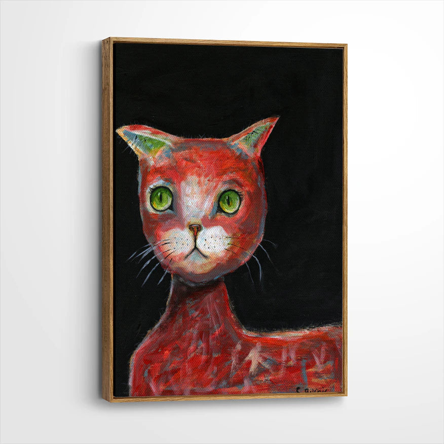 framed-canvas-brown-walnut